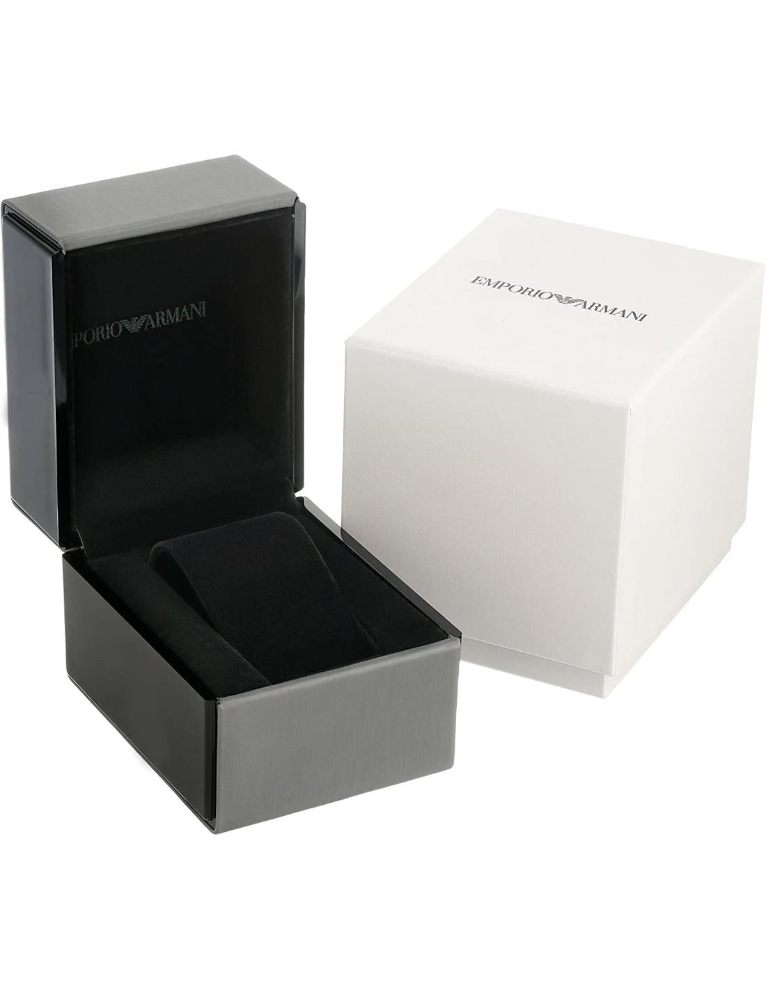 Emporio Armani AR60028 Multifunction Black Men's Leather Watch Emporio Armani AR60028 Multifunction Black Men's Leather Watch